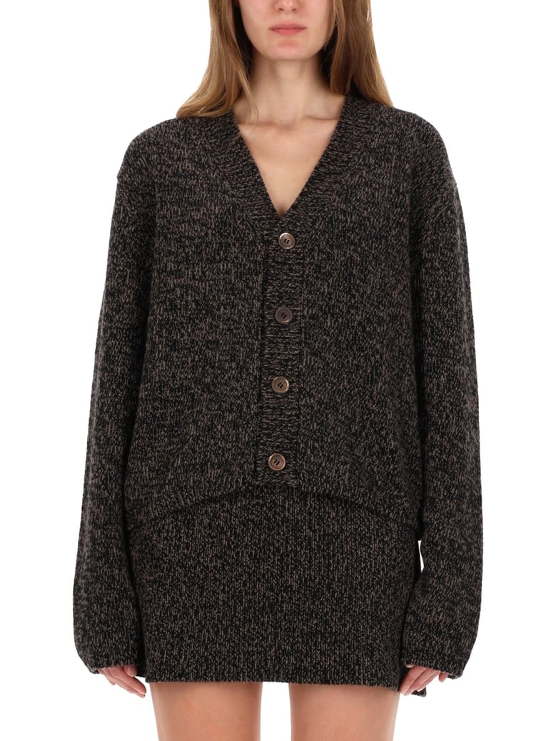 academy cardigan in multicolour by Selfnex
