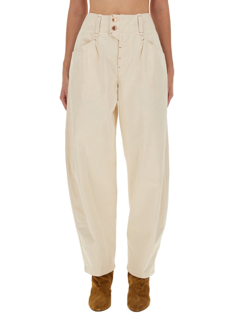 pants oumaya in powder color by Selfnex