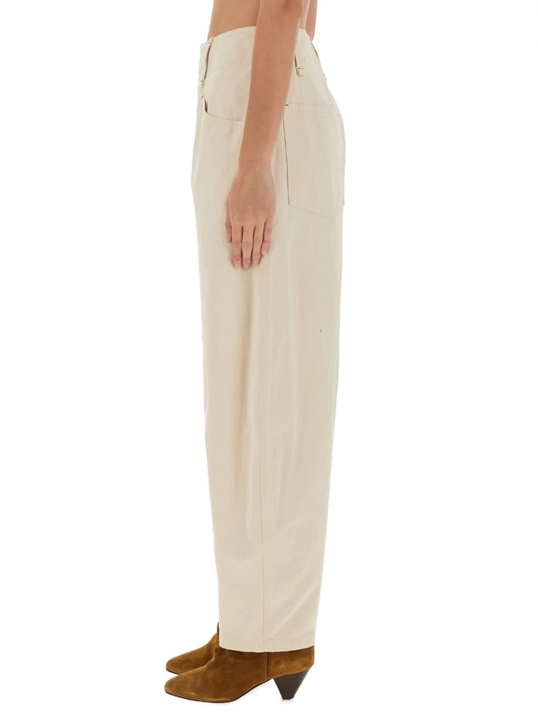 pants oumaya in powder color by Selfnex