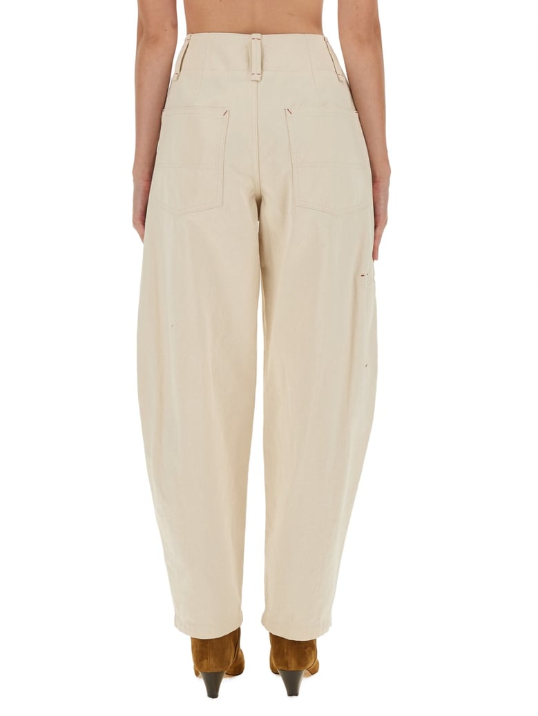 pants oumaya in powder color by Selfnex