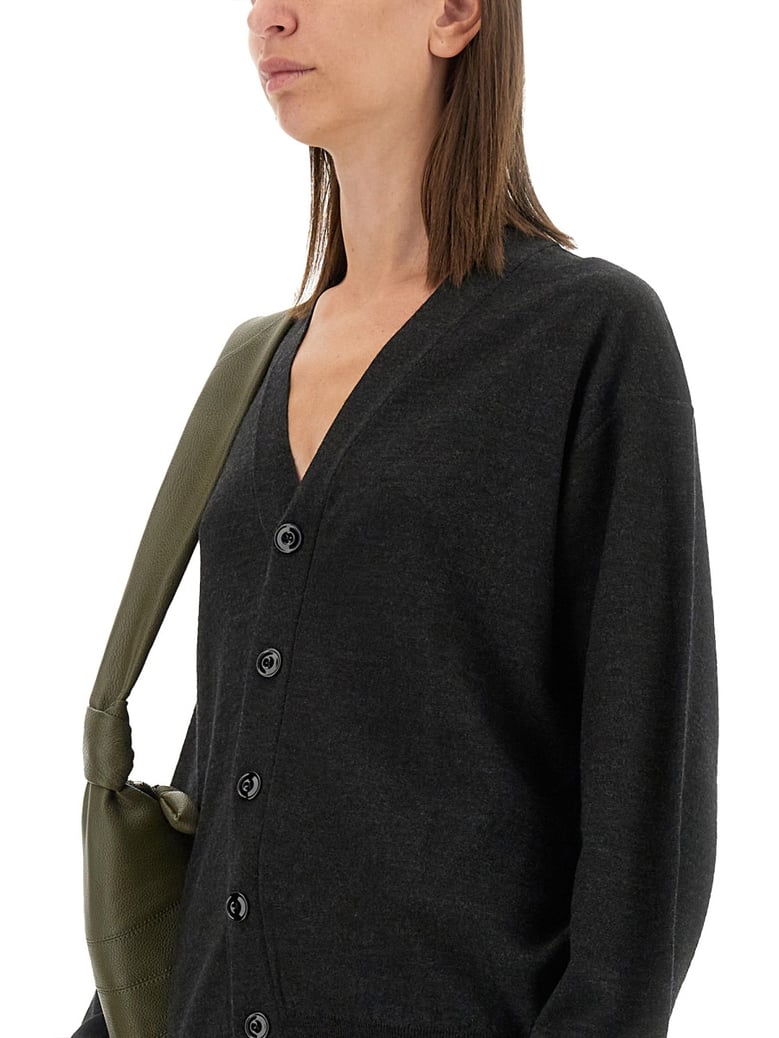twisted cardigan by Selfnex
