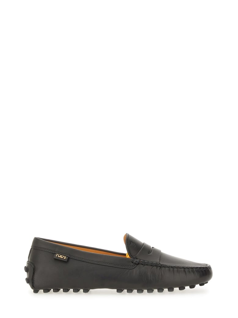 leather gommino loafer by Selfnex