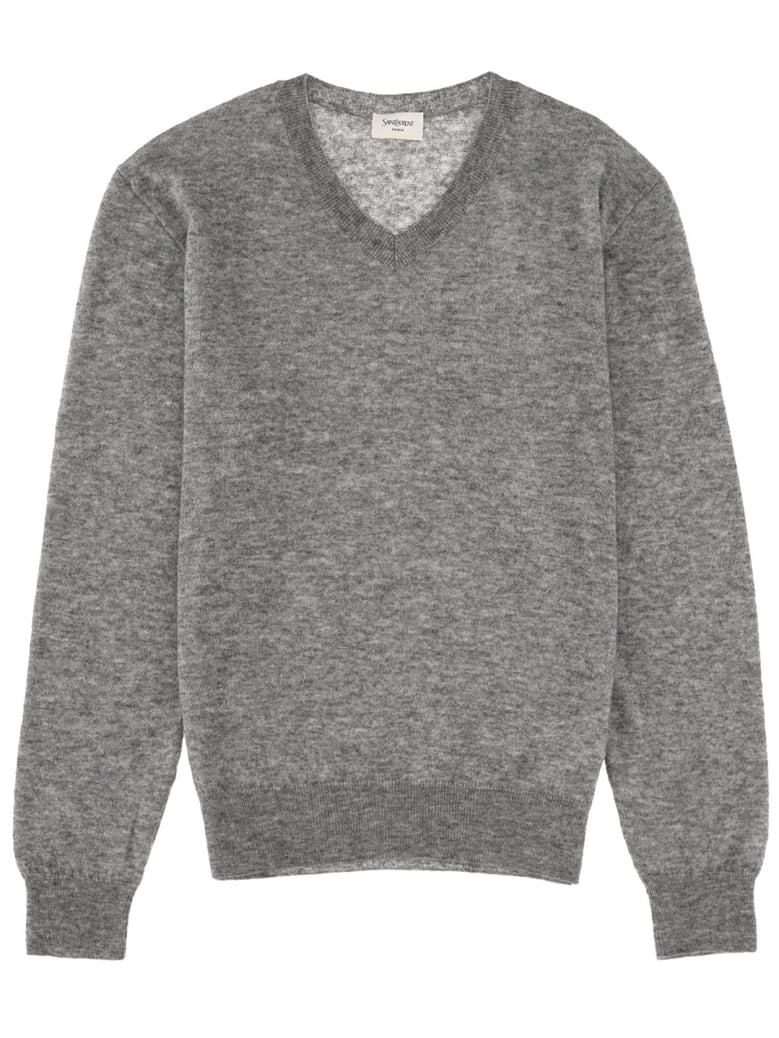 v-neck cashmere blend sweater by Selfnex
