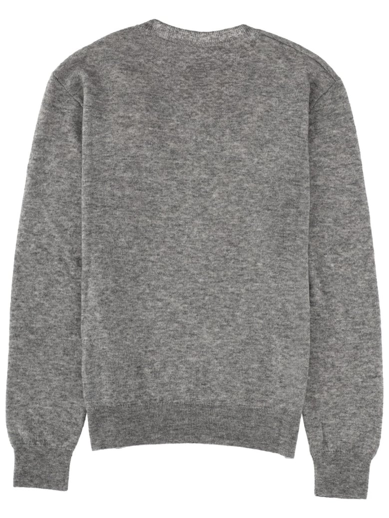 v-neck cashmere blend sweater by Selfnex