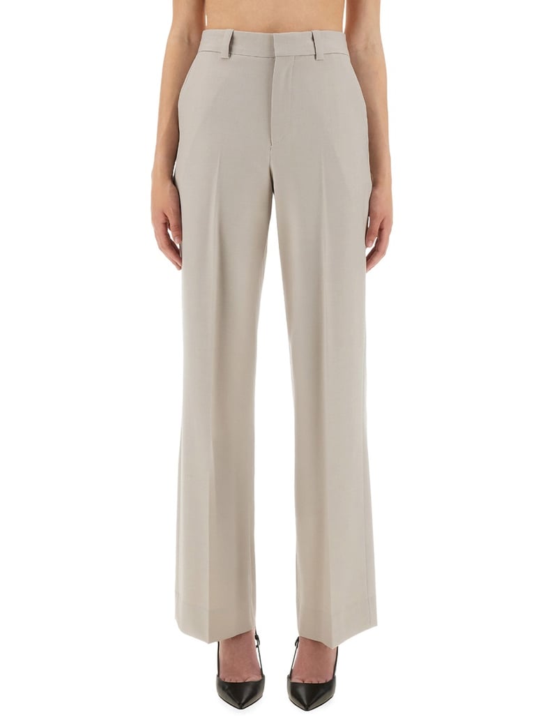 classic straight leg pants by Selfnex