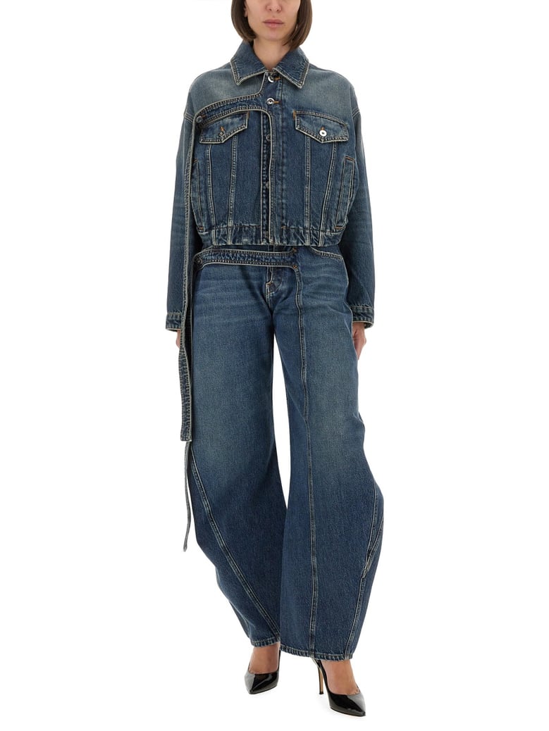 low-rise jeans by Selfnex