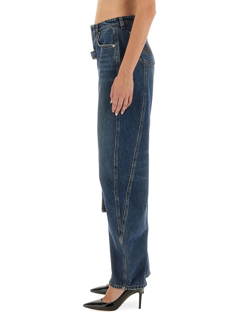 low-rise jeans by Selfnex
