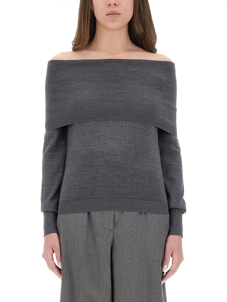wool turtleneck sweater by Selfnex