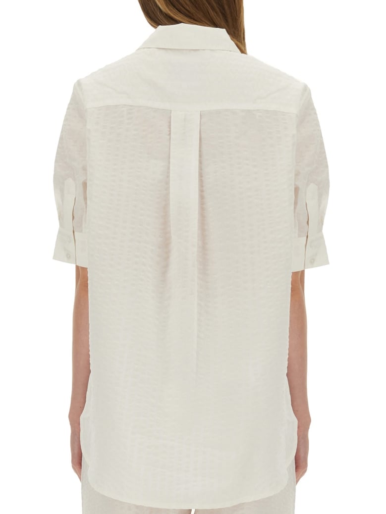 shirt majken in white by Selfnex
