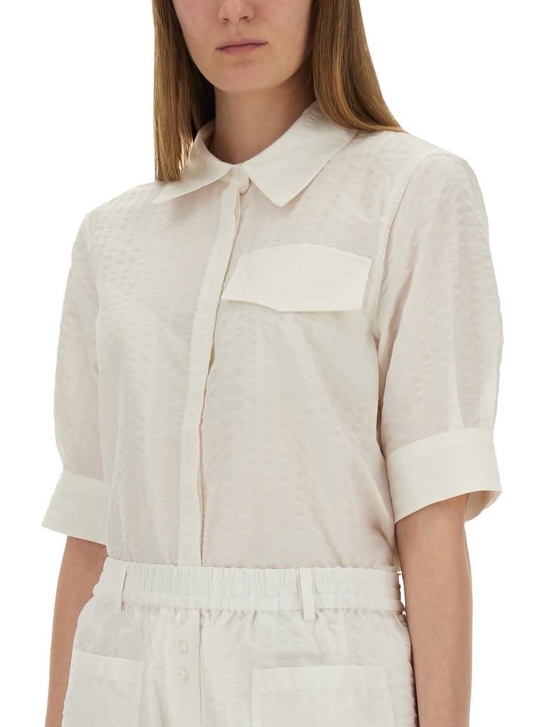 shirt majken in white by Selfnex