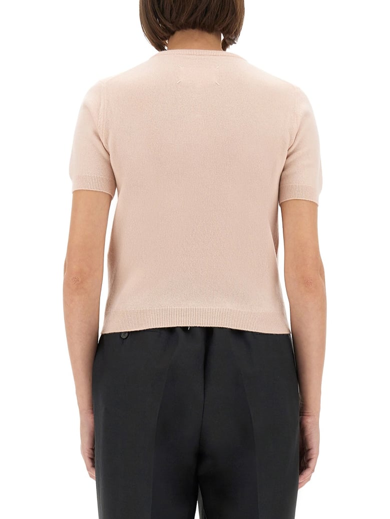 wool crew neck t-shirt by Selfnex