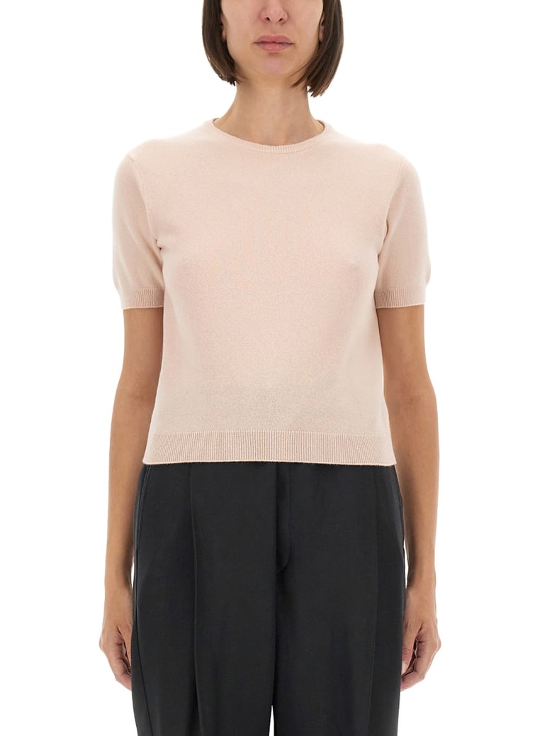 wool crew neck t-shirt by Selfnex