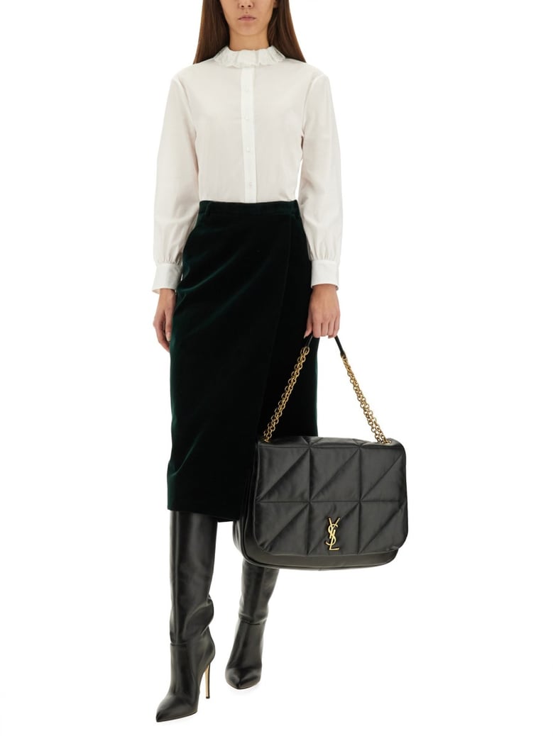 pierrot collar shirt by Selfnex