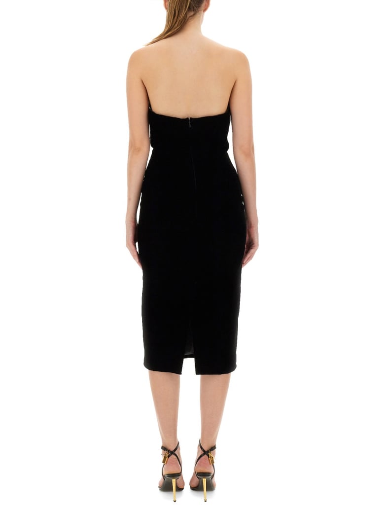 velvet cocktail dress by Selfnex