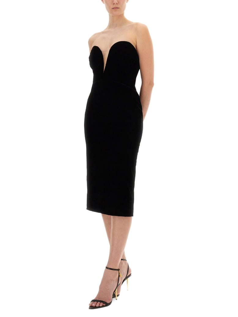 velvet cocktail dress by Selfnex