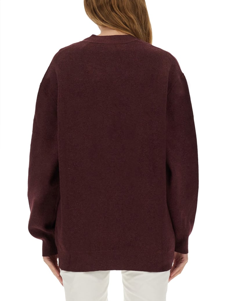 norton cardigan in bordeaux by Selfnex