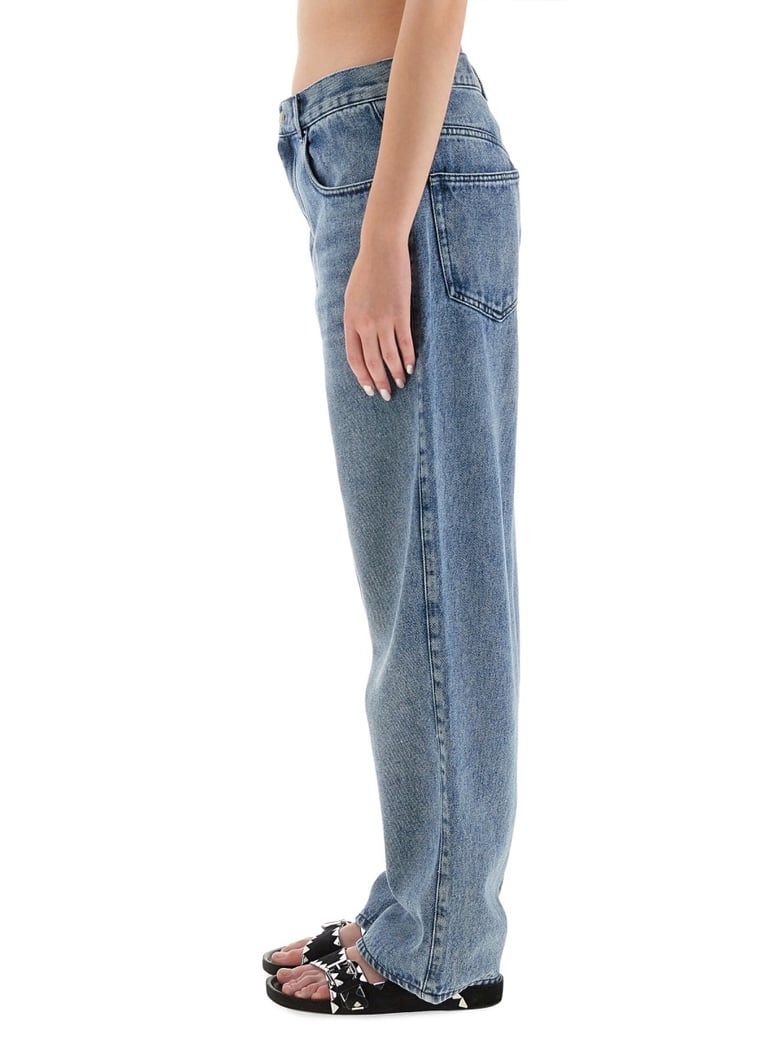 wide leg jeans by Selfnex