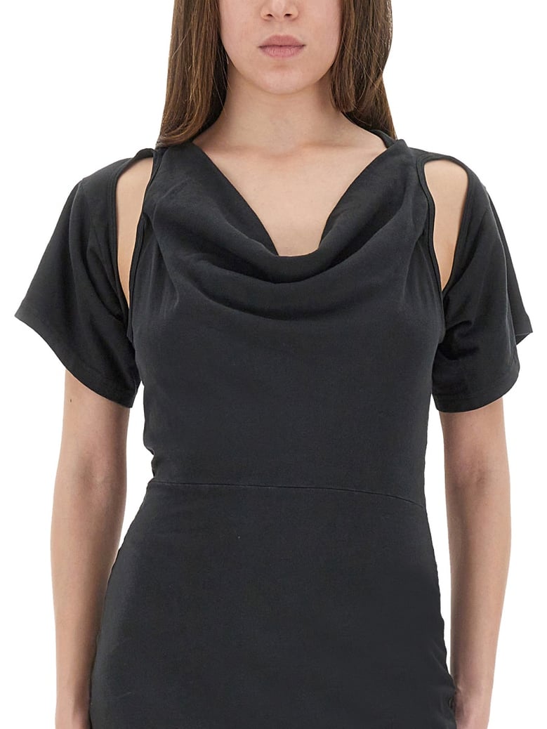 deconstructed short dress by Selfnex