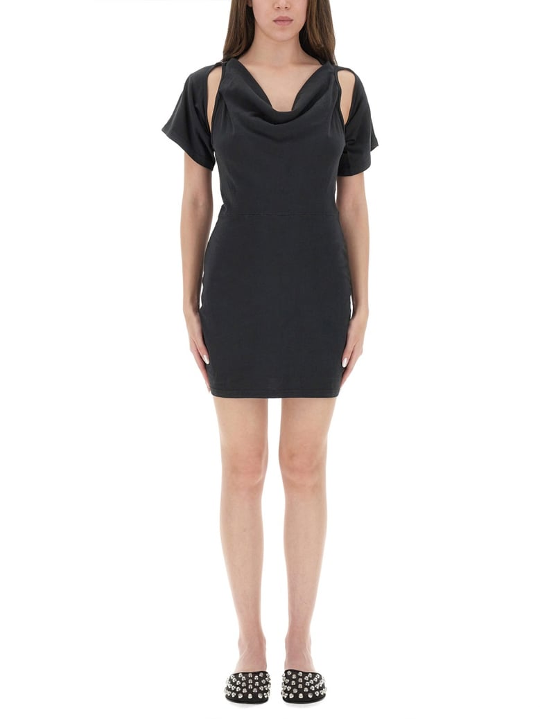 deconstructed short dress by Selfnex