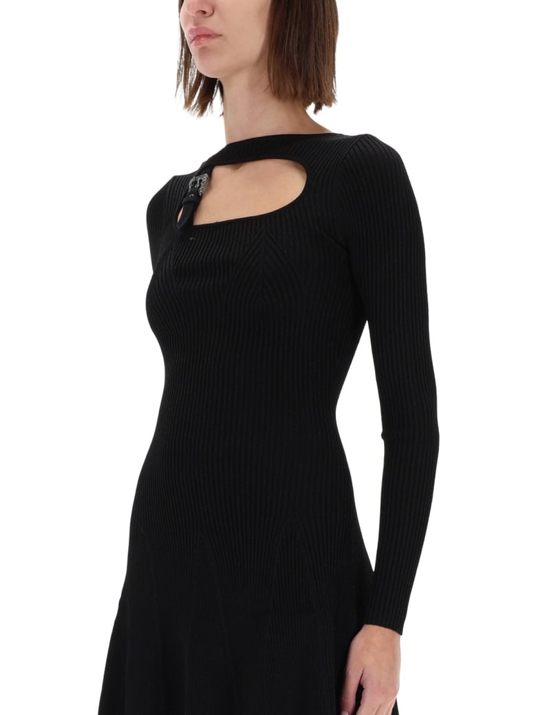 baroque buckle dress by Selfnex