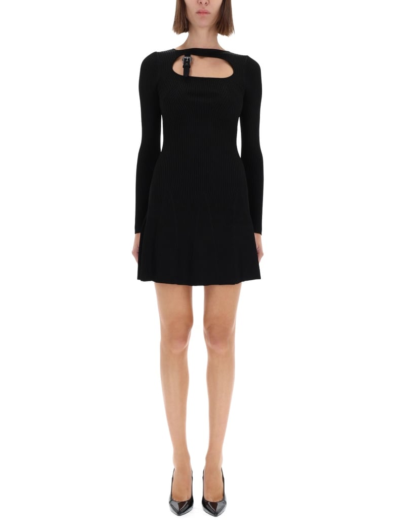 baroque buckle dress by Selfnex