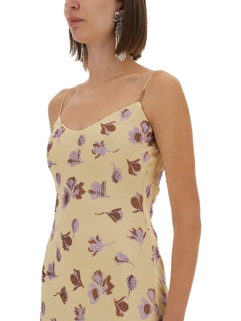 long floral pattern dress by Selfnex