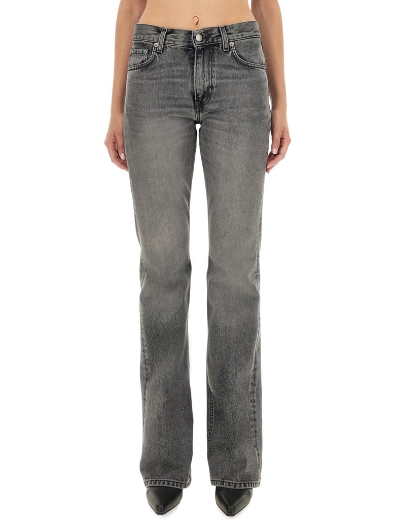 flare fit jeans by Selfnex