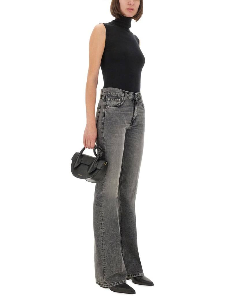 flare fit jeans by Selfnex
