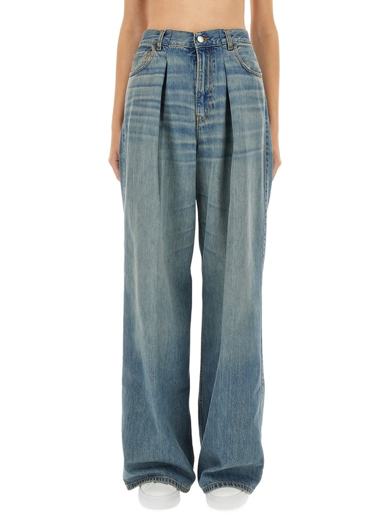 candy wide-leg jeans by Selfnex