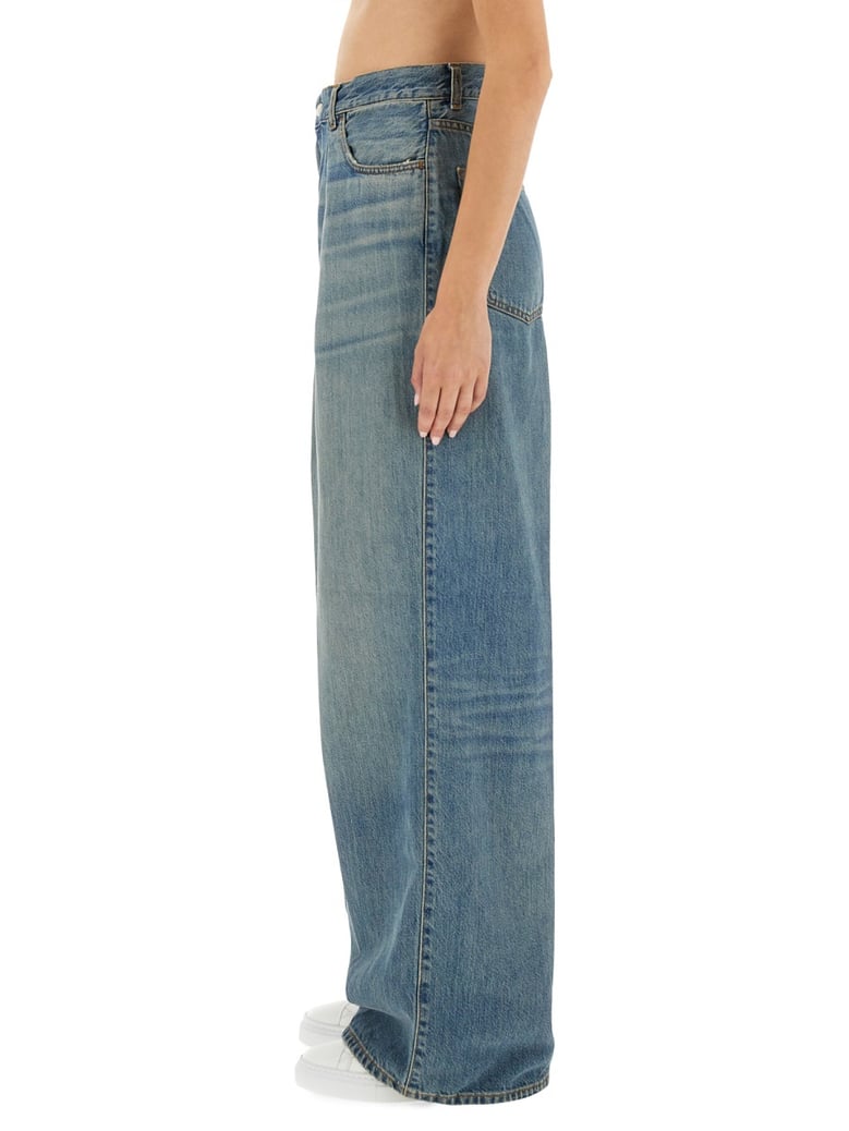 candy wide-leg jeans by Selfnex