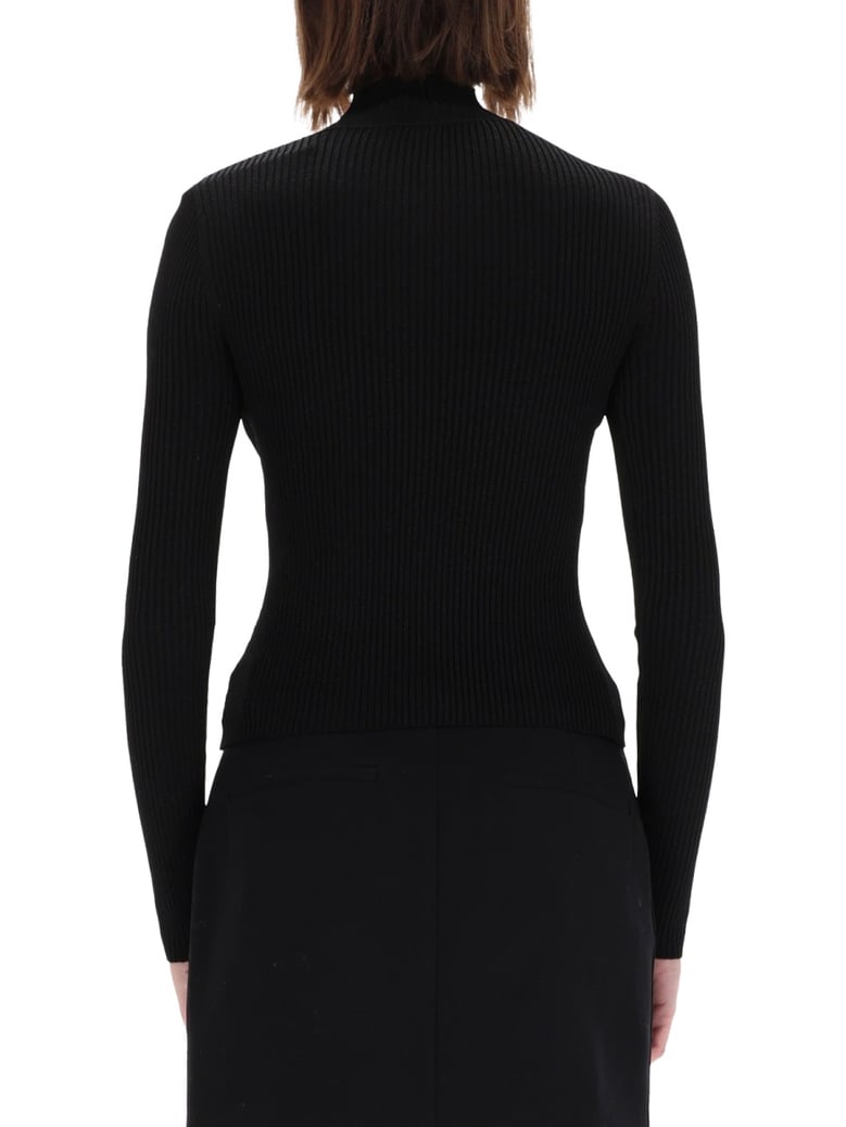 ribbed top with buckle by Selfnex