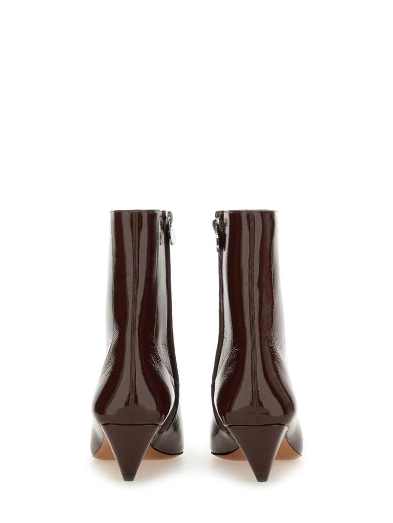 bordeaux boots by Selfnex