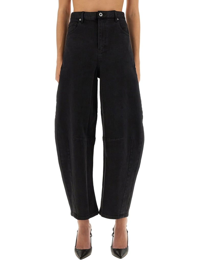 barrel leg jeans by Selfnex