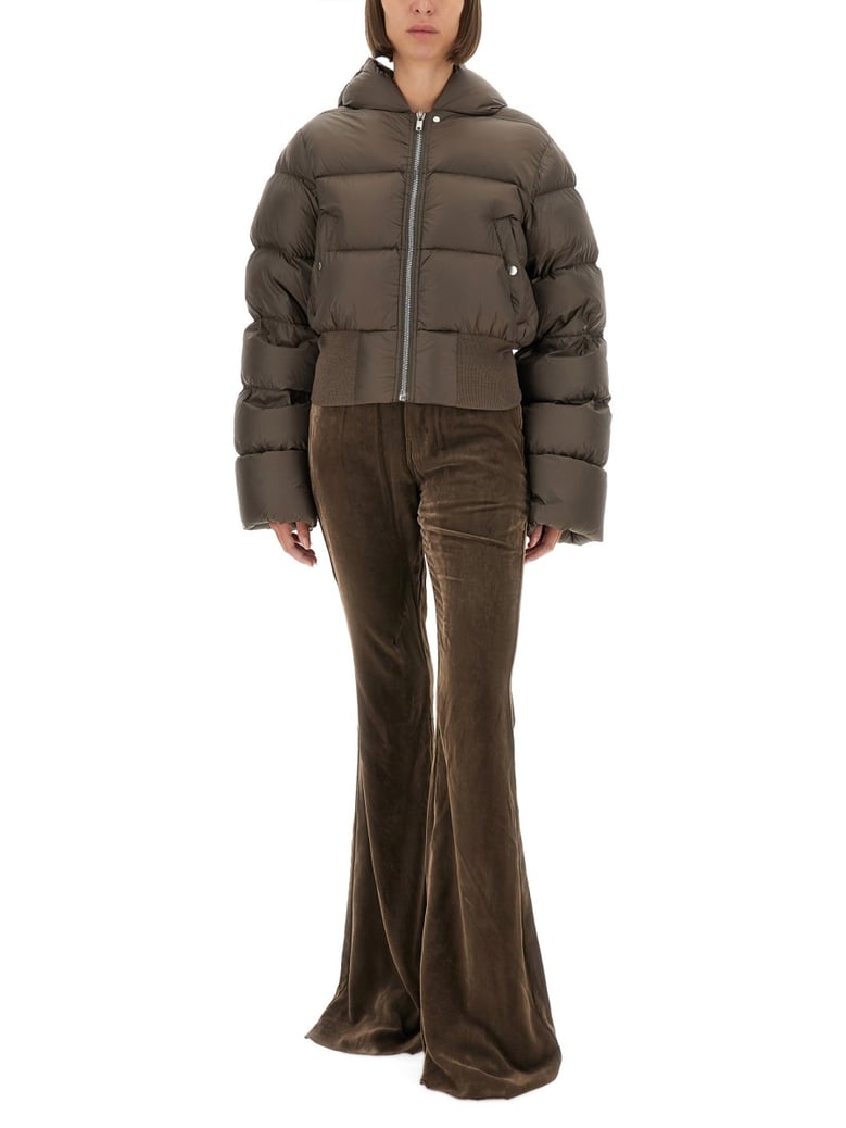 down jacket with hood by Selfnex