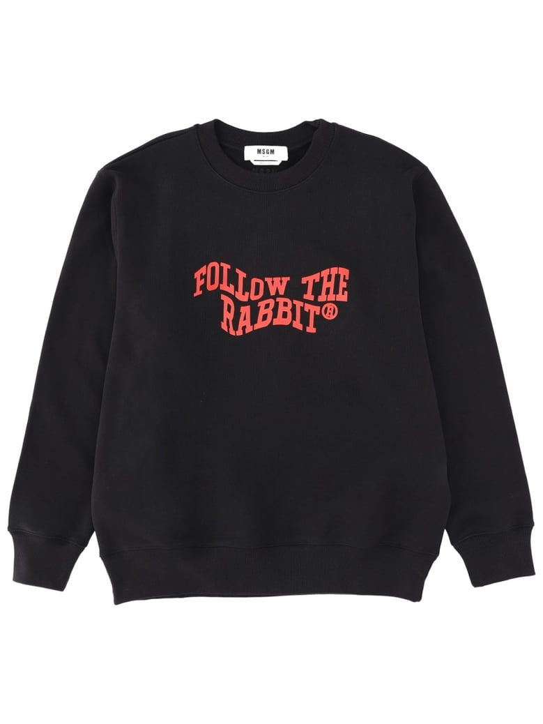 follow the rabbit sweatshirt by Selfnex