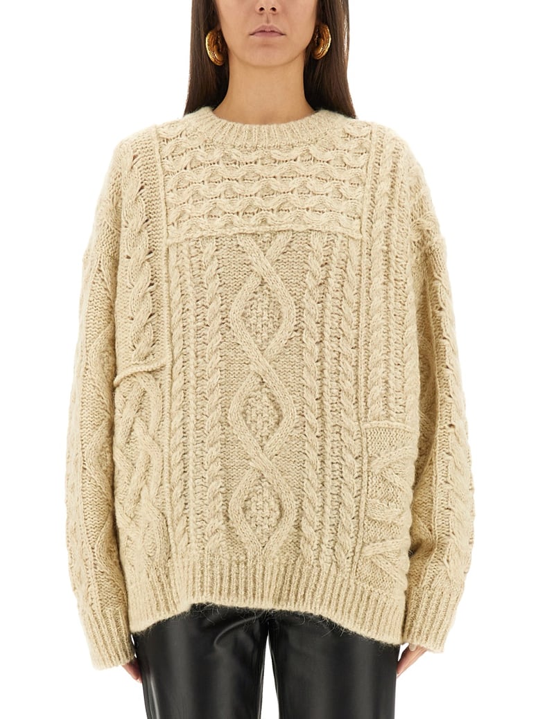 beige sweater by Selfnex