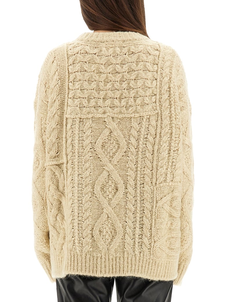 beige sweater by Selfnex