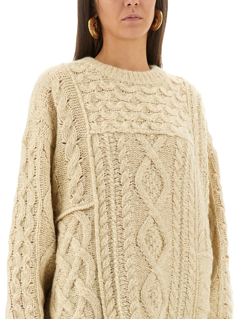 beige sweater by Selfnex