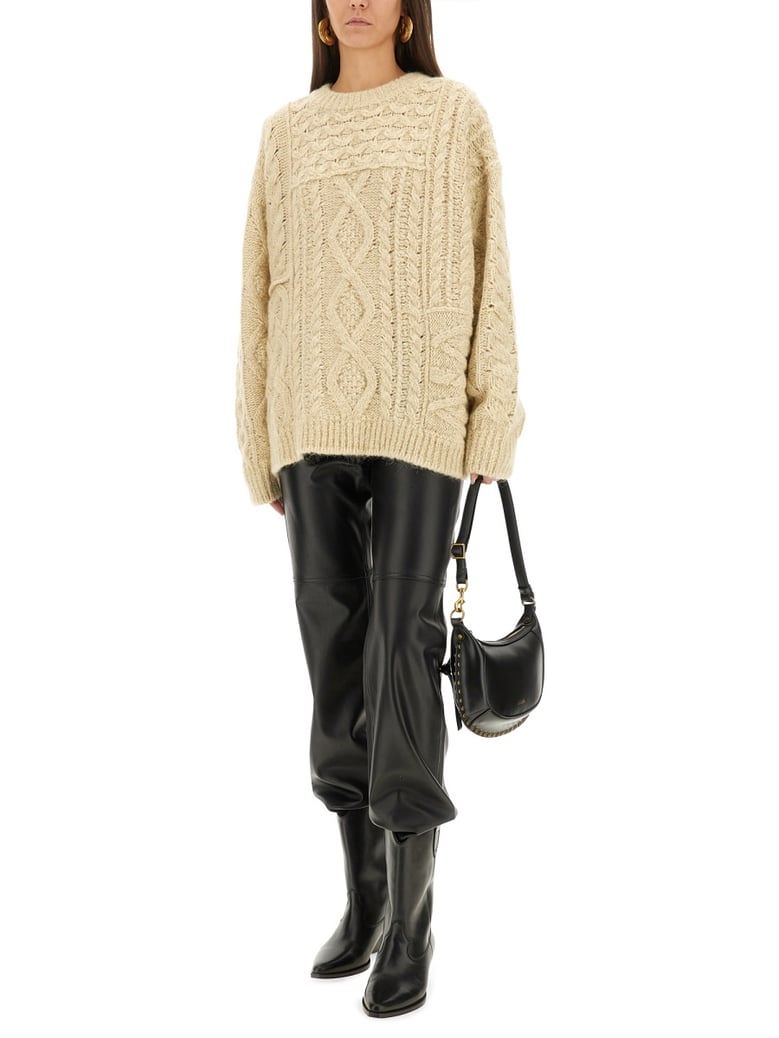 beige sweater by Selfnex
