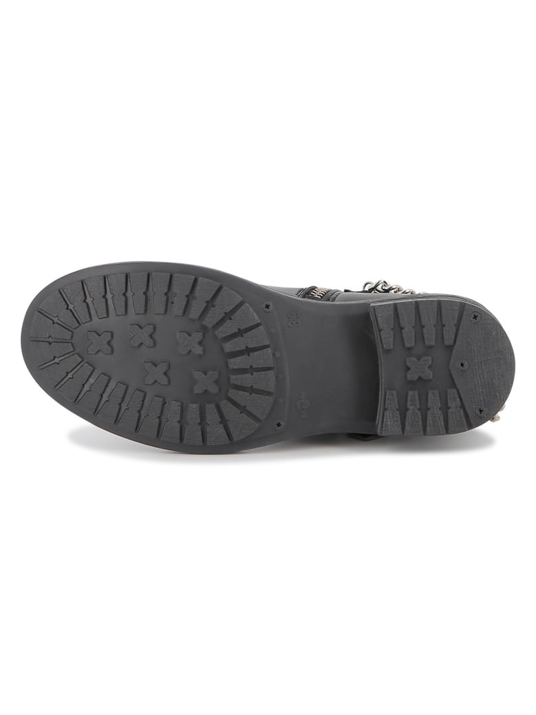 boots black leather by Selfnex