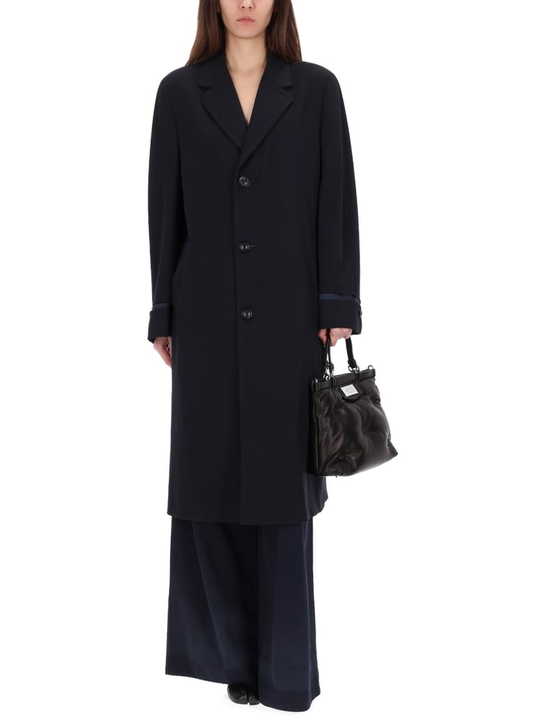 wide leg chino pants by Selfnex