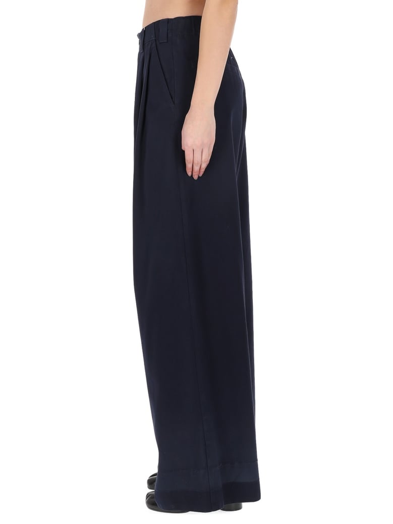 wide leg chino pants by Selfnex