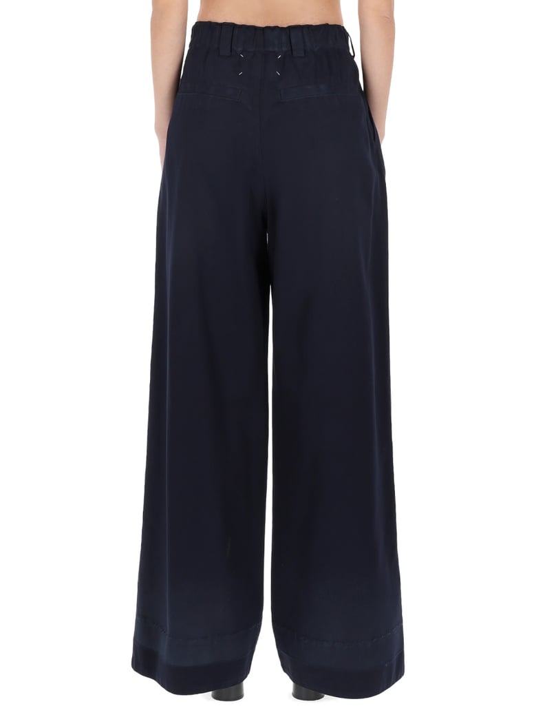 wide leg chino pants by Selfnex