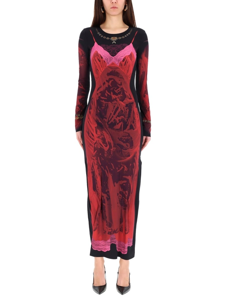 wet nuisette midi dress by Selfnex