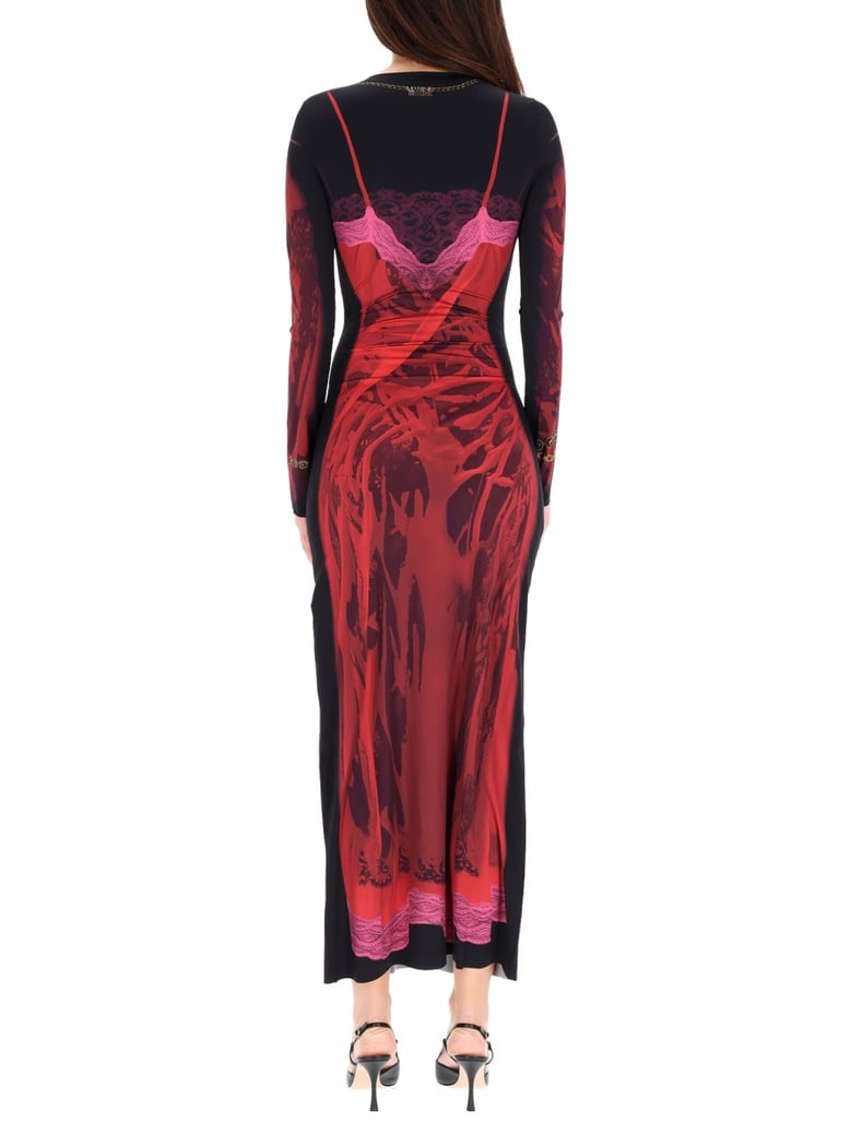 wet nuisette midi dress by Selfnex
