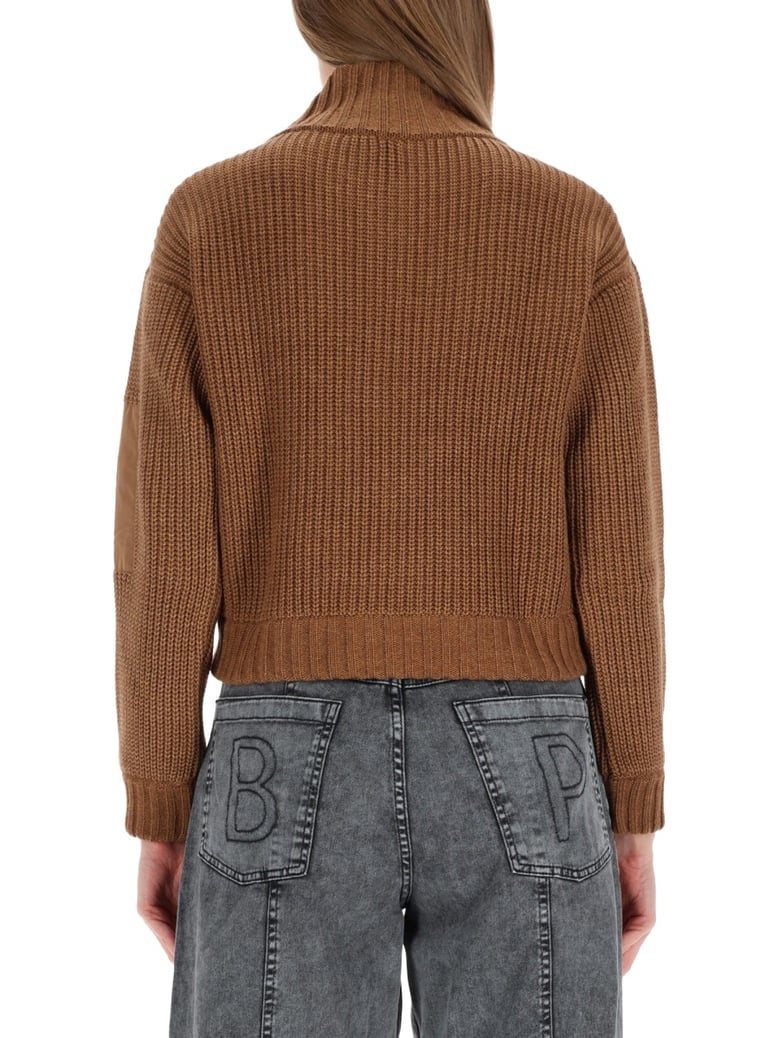 clyde sweater in brown by Selfnex