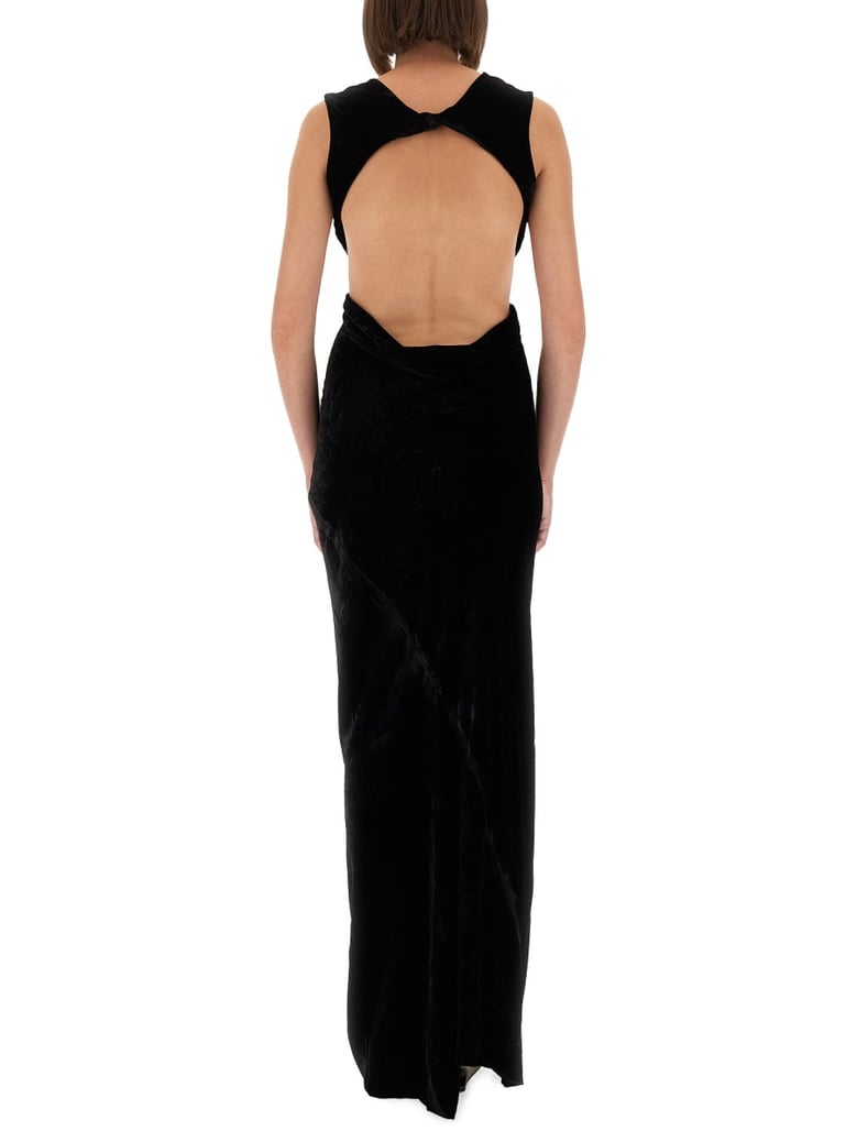dress with open back by Selfnex