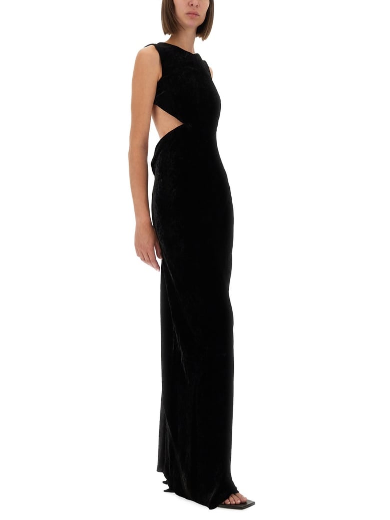 dress with open back by Selfnex