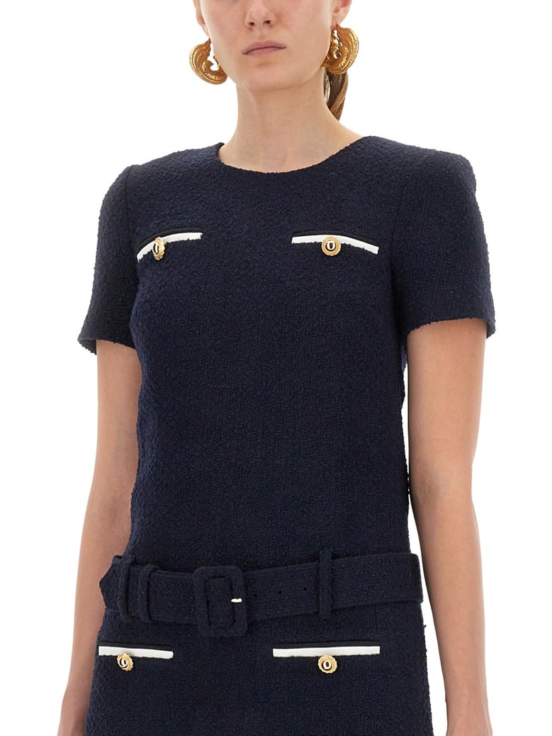 mini boucle dress by Selfnex