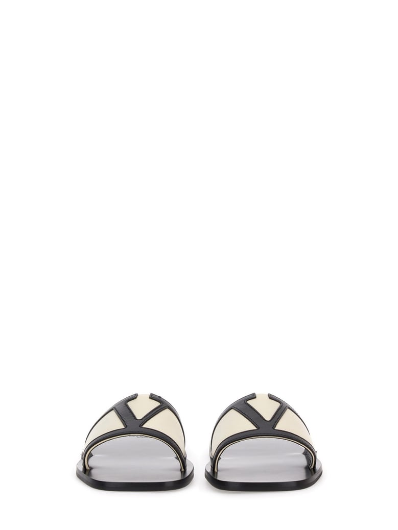 viva superstar slide sandal in nappa leather by Selfnex